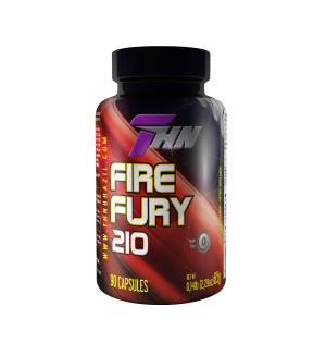 3 unidades Fire Fury 210 mg - 90 cápsulas